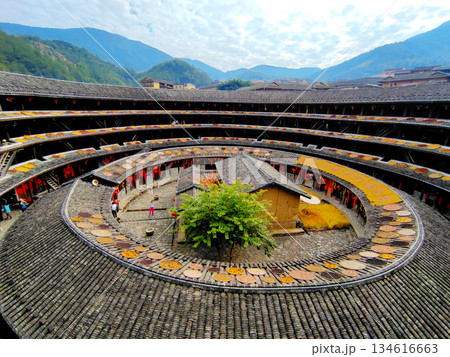 福建土楼・承啓楼 福建土楼・承啓楼 134616663