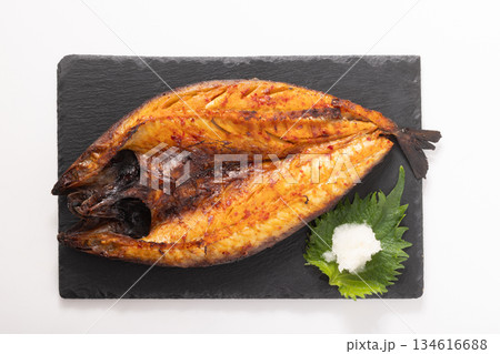 とろ鯖 　旨辛干し　焼き 134616688