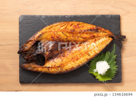 とろ鯖 　旨辛干し　焼き 134616694