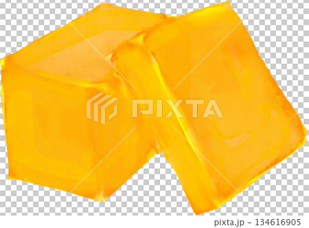 Cheddar cheese illustration 134616905