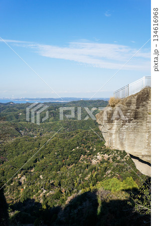千葉県房総半島の鋸山 134616968
