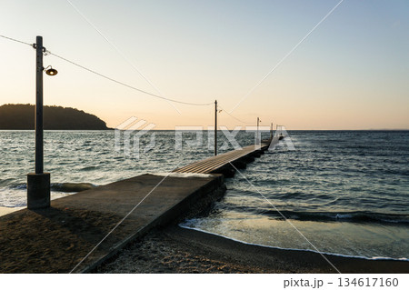 千葉県南房総の岡本桟橋 134617160