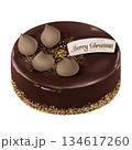 チョコレートたっぷりチョコクリスマスケーキ 134617260