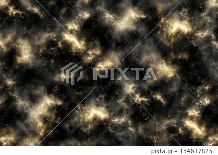 Abstract Dark Cloudy Texture with Golden Hues for Background or Artistic Use Abstract Dark Cloudy Texture with Golden Hues for Background or Artistic Use 134617825