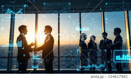 成長戦略を議論する組織横断型ミーティング 成長戦略を議論する組織横断型ミーティング 134617981