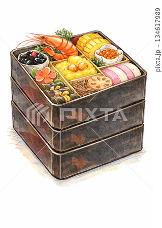 おせち 134617989