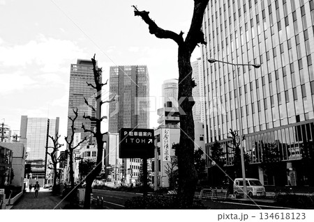変貌する都市 名古屋駅前 変貌する都市 名古屋駅前 134618123