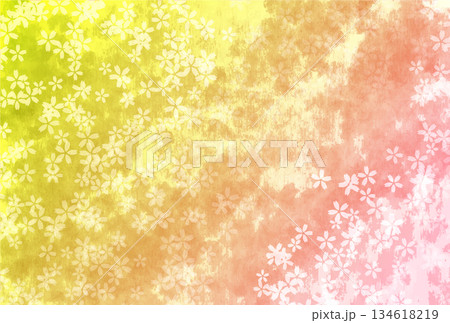 桜　春　風景　背景　 134618219