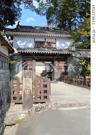 飫肥城の大手門(宮崎県日南市) 飫肥城の大手門(宮崎県日南市) 134618384