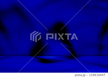 Blue Background for Presentation Abstract Studio Cyan Template Business Kitchen House Table Building Light Spaec Wall Interior Room Plant Shadow Window Desk Floor Bar Concrete Gradien Stone Podium 134618447