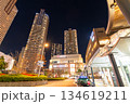 《神奈川県》武蔵小杉タワーマンション郡の夜景 134619211