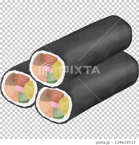 水彩風格的繪本插畫 134619533