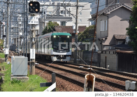 京津線山科駅付近 134620438