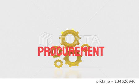 Procurement Process and Strategic Supply Management Concept 3d render. Procurement Process and Strategic Supply Management Concept 3d render. 134620946