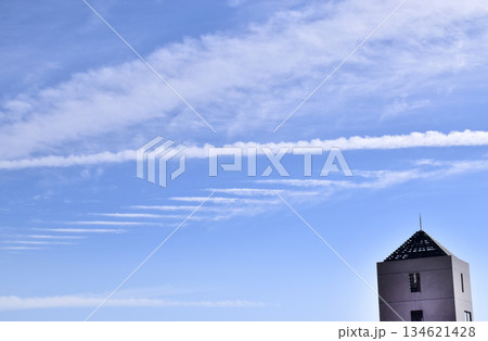 晴れた日に名古屋市南部方面を望む 晴れた日に名古屋市南部方面を望む 134621428
