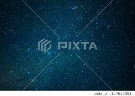 星空　カシオペア座 134623591