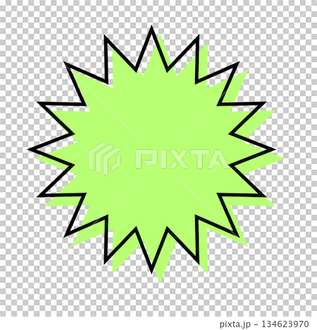 Simple, misaligned lines in speech bubbles, jagged shapes Simple, misaligned lines in speech bubbles, jagged shapes 134623970