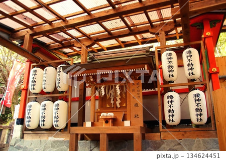 京都府 伏見稲荷大社 腰神不動神社(明竹稲荷宮) 京都市伏見区深草藪之内町 2022 年 2月 京都府 伏見稲荷大社 腰神不動神社(明竹稲荷宮) 京都市伏見区深草藪之内町 2022 年 2月 134624451