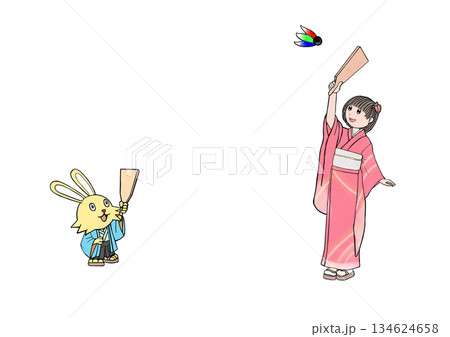 羽根付き 羽根付き 134624658