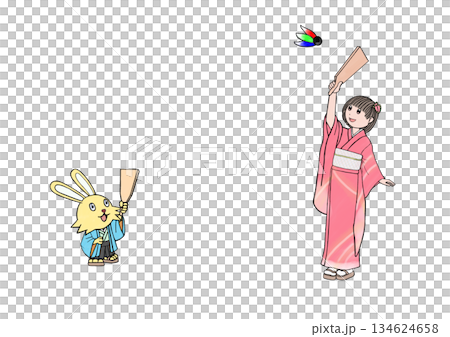羽根付き 羽根付き 134624658