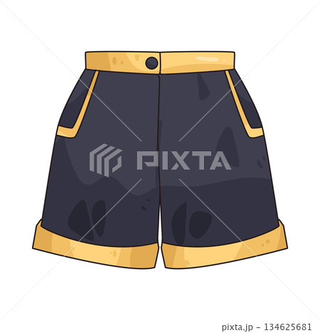 illustration of Shorts illustration of Shorts 134625681