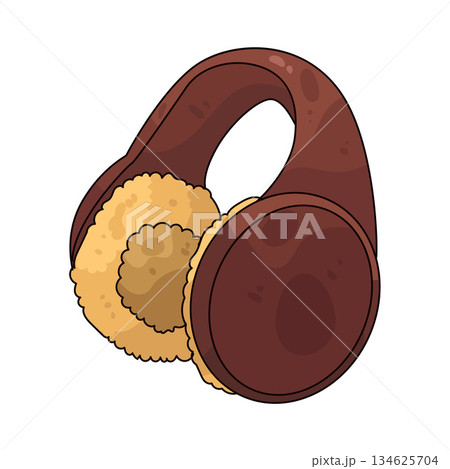 illustration of Earmuffs illustration of Earmuffs 134625704