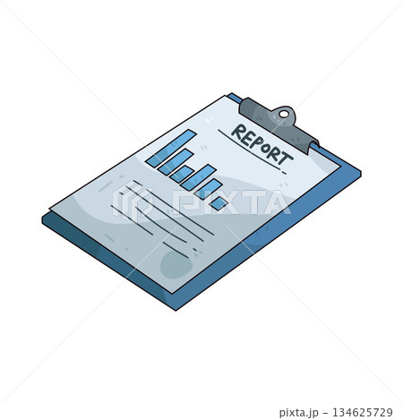 illustration of Report illustration of Report 134625729