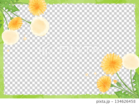 Simple dandelion background illustration 134626458