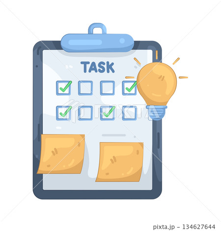 Illustration of taskのイラスト素材 [134627644] - PIXTA