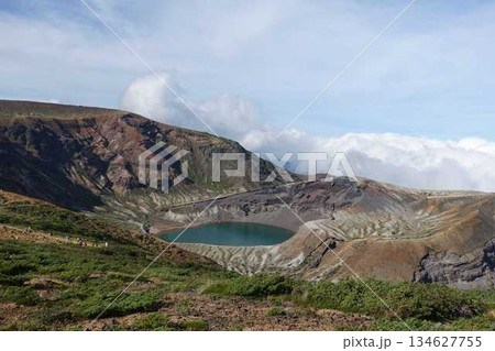 御釜　お釜　蔵王 134627755