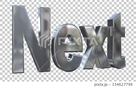 3DCG文字「Next/ネクスト」 134627799