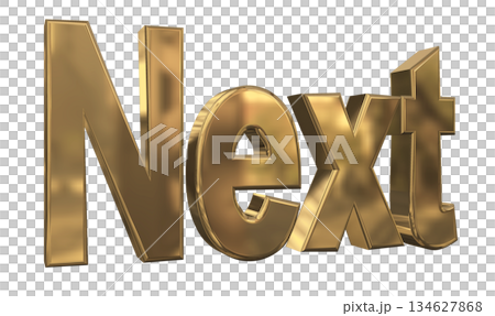 3DCG文字「Next/ネクスト」 134627868
