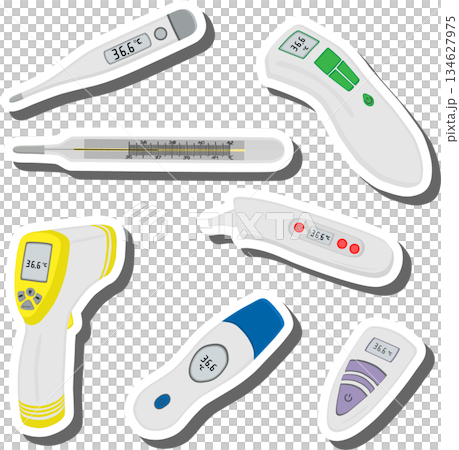 set different types of thermometers for prevention coronavirus set different types of thermometers for prevention coronavirus 134627975