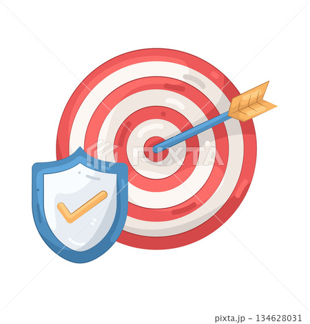 Illustration of goal Illustration of goal 134628031