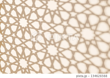 Intricate Geometric Pattern Shadows Intricate Geometric Pattern Shadows 134628388