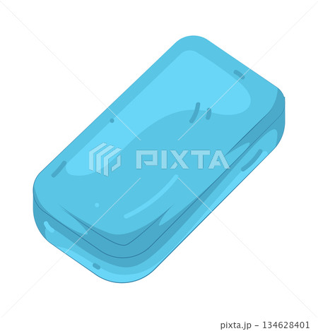 Illustration of eraser 134628401