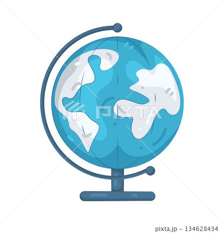 Illustration of globe Illustration of globe 134628434