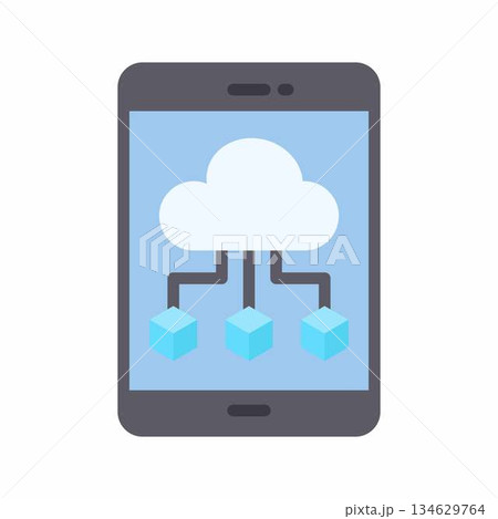 Multi-Tenant App icon vector image. Suitable for mobile apps, web apps and print media. 134629764