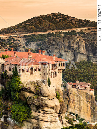 Monasteries in Meteora, Greece Monasteries in Meteora, Greece 134630741