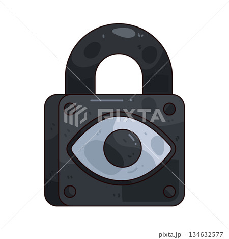 illustration of eye lockのイラスト素材 [134632577] - PIXTA