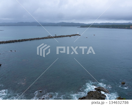 晩夏の志摩の海岸 三重県 晩夏の志摩の海岸 三重県 134632786