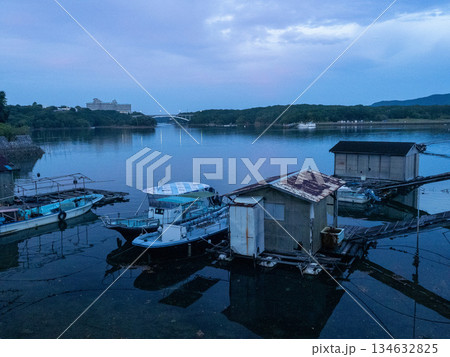 晩夏の志摩の海岸　三重県 134632825