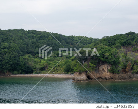 晩夏の志摩の海岸　三重県 134632855