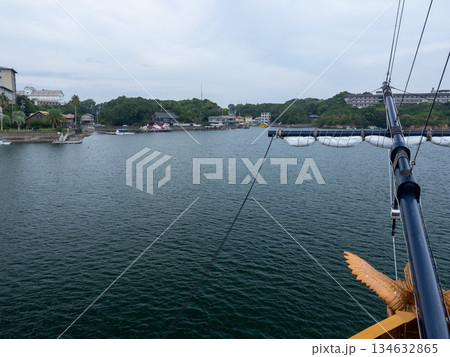 晩夏の志摩の海岸 三重県 晩夏の志摩の海岸 三重県 134632865