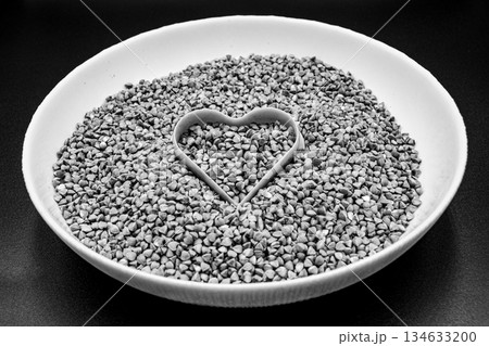 Organic dry buckwheat grains consisting of raw natural product Organic dry buckwheat grains consisting of raw natural product 134633200