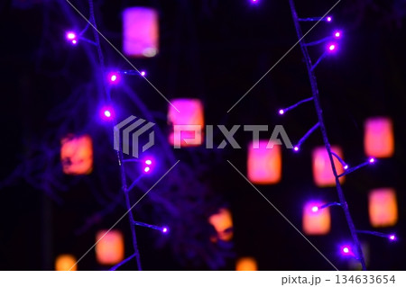 富士山に近い時之栖イルミネーション(ランタン) 富士山に近い時之栖イルミネーション(ランタン) 134633654