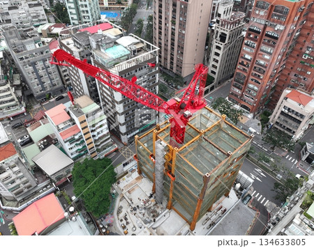 工事現場 工事現場 134633805