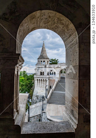 Amazing View Fisherman's Bastion From Arch 134633910