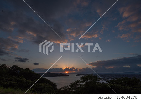 米子城跡の黄昏 米子城跡の黄昏 134634279