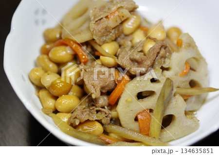 大豆の煮物 134635851